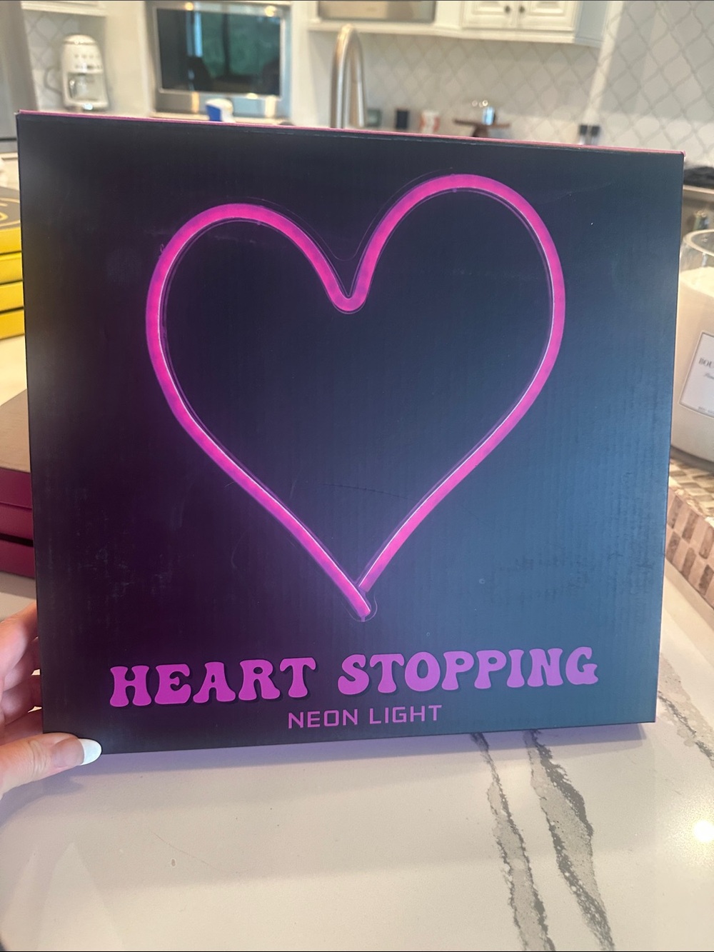 Heart Stopping Neon Light - Pink